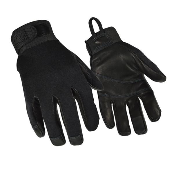 Ringers Leather Flame Resistance Tactical Gloves Medium Black