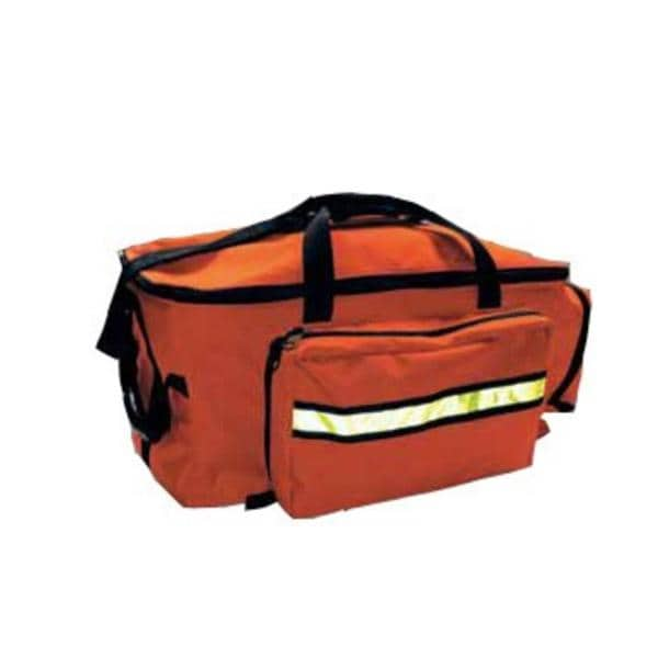 Bag Multi-Trauma Response 24x10x10" Orange Zipper Closure 2 Tp Hndl/Cry Strp Ea