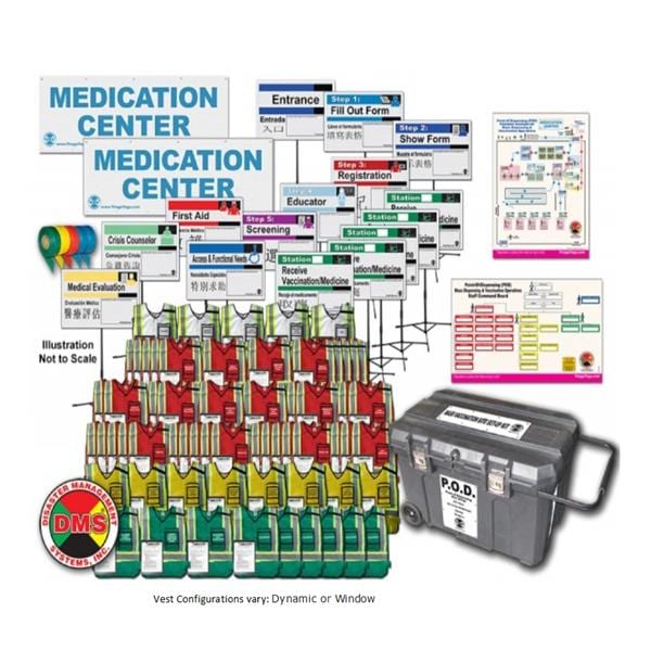 Mass Vaccination Kit Multi-Color Adult