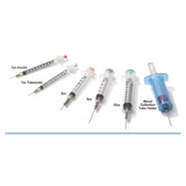 Syringe/Needle 3cc Lubricated 20gx1" VanishPoint Safety 6x100/ca