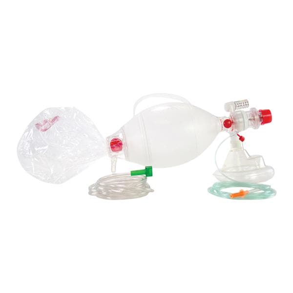 SPUR II Bag Valve Mask Adult Single Patient Use 12/Ca