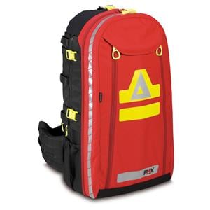 Backpack Red Zipper Closure Adjustable Shoulder Straps