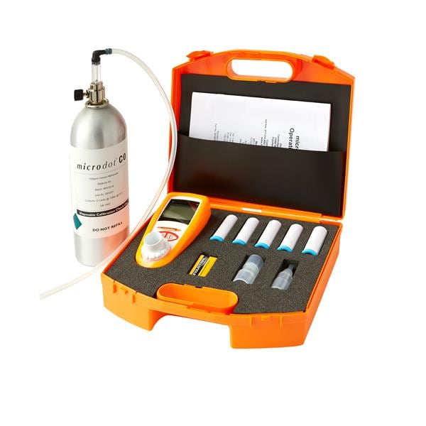 Microdot Carbon Monoxide Breath Analyzer Orange Ea