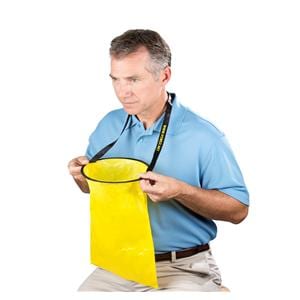 Vomex Emesis Bag Tie Closure Yellow Ea