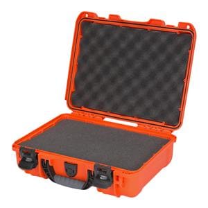 Model 910 Wtrprf Case 14.3×11.1×4.7" Orng PowerClaw Latching Sys Sft Grp/Hndl