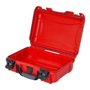 Model 909 Waterproof Case 12.6x9x4.4" Red Latch Closure Sft Grp/Ergo Hndl