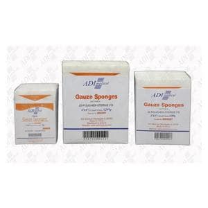 ADI Medical 100% Gauze Gauze Sponge 4x4" 12 Ply Sterile