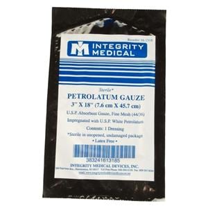 Petrolatum Gauze Gauze 3x18" Sterile