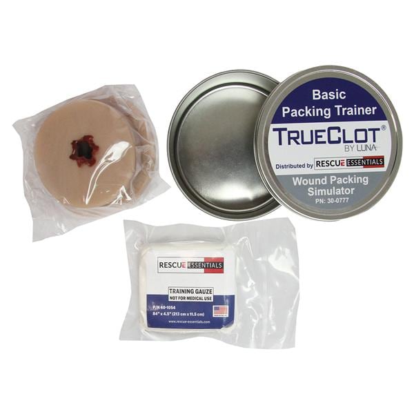 TrueClot Bleeding Control Training Kit New