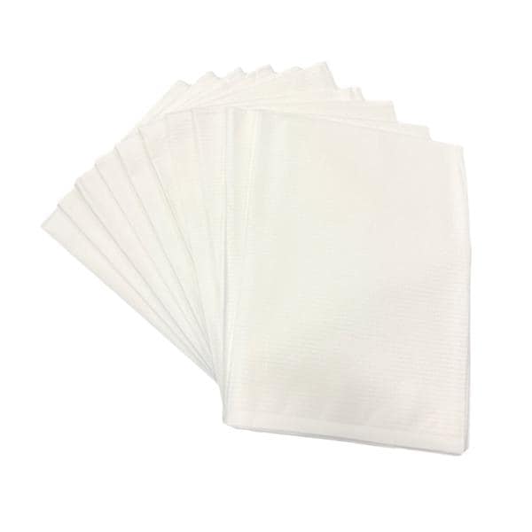 EMS Pillow Case 21 in x 30 in Tissue Poly White Disposable 100/Ca