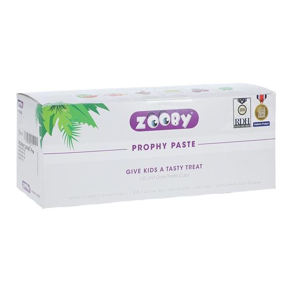 Zooby Prophy Paste Fine Spearmint Safari 100/Bg