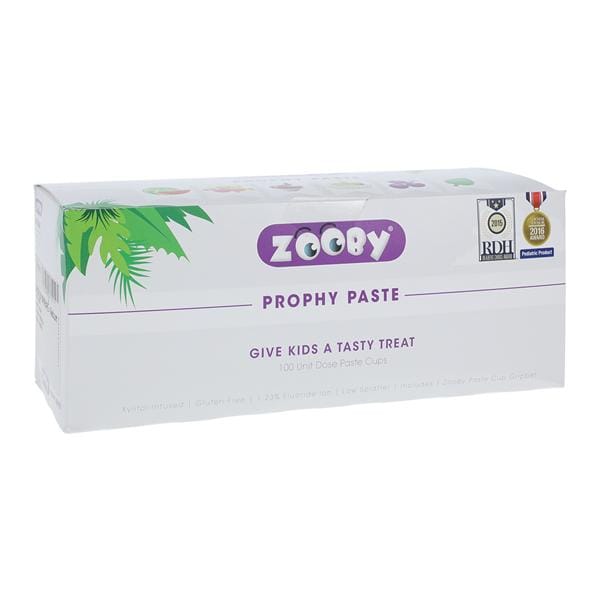 Zooby Prophy Paste Medium Growlin Grrrape 100/Bg