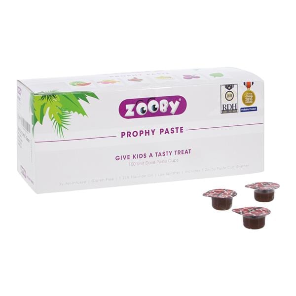 Zooby Prophy Paste Coarse Chocolate Chow 100/Bg
