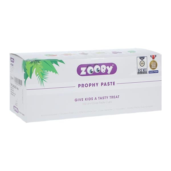 Zooby Prophy Paste Fine Turtle Melon 100/Bg