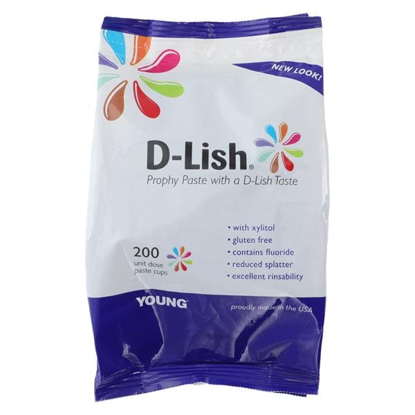 D-Lish Prophy Paste Medium Cherry 200/Bx