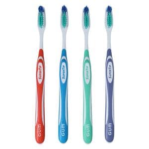 GUM Super Tip Manual Toothbrush Adult Soft Full 12/Bx