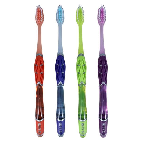 GUM Technique Deep Clean Manual Toothbrush Adult Soft Compact 12/Bx
