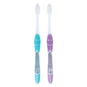 GUM Technique Deep Clean Manual Toothbrush Adult Sensitive Compact 12/Bx