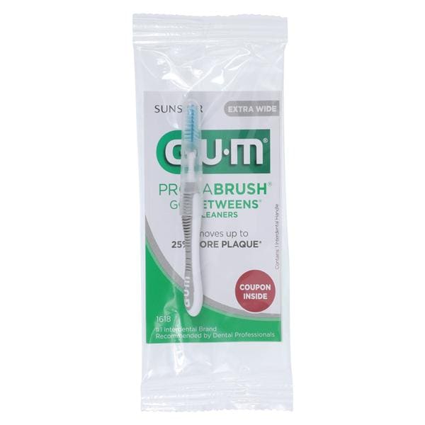 GUM Interdental Brush Extra Wide Patient Pack 36/Bx