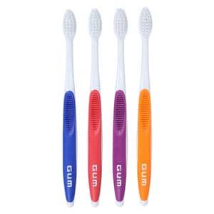 GUM Dome Trim Sensitive Toothbrush Compact Soft 12/Bx