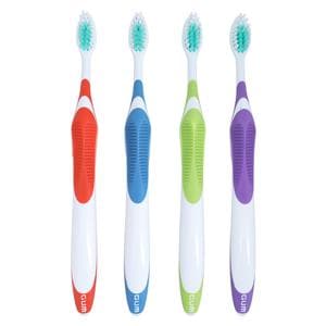 GUM Technique Classic Manual Toothbrush Adult Soft Compact 12/Bx