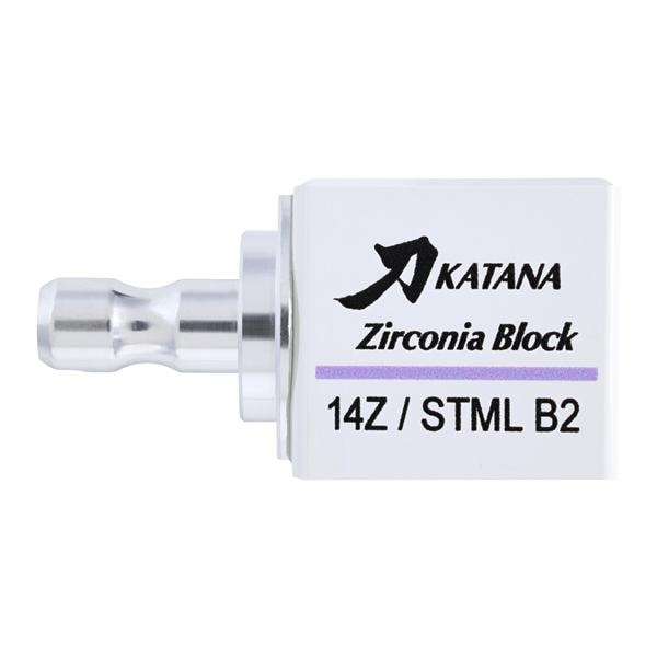 KATANA Zirconia STML Multi Layered Milling Blocks 14Z B2 For CEREC 5/Bx