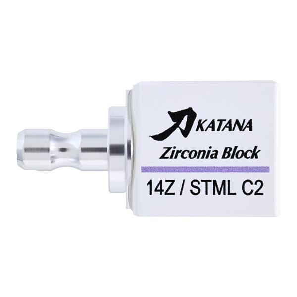 KATANA Zirconia STML Multi Layered Milling Blocks 14Z C2 For CEREC 2/Bx