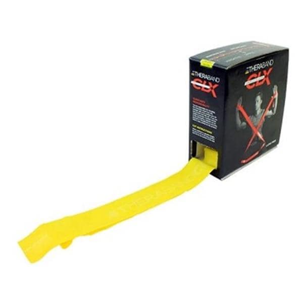 Thera-Band CLX Exercise Band 25yd Yellow Thin