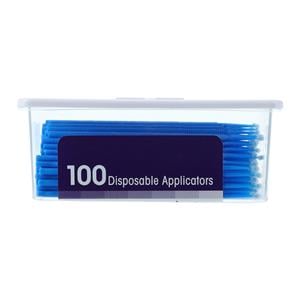 Applicator Brushes Blue 100/Pk