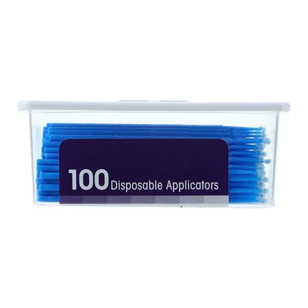 Applicator Brushes Blue 100/Pk