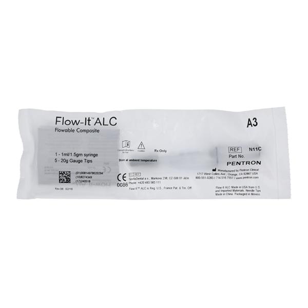 Flow It ALC Flowable Composite A3 Syringe Refill 1 mL/Ea