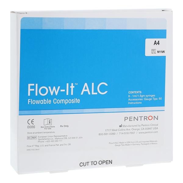 Flow It ALC Flowable Composite A4 Syringe Value Pack 6/Pk
