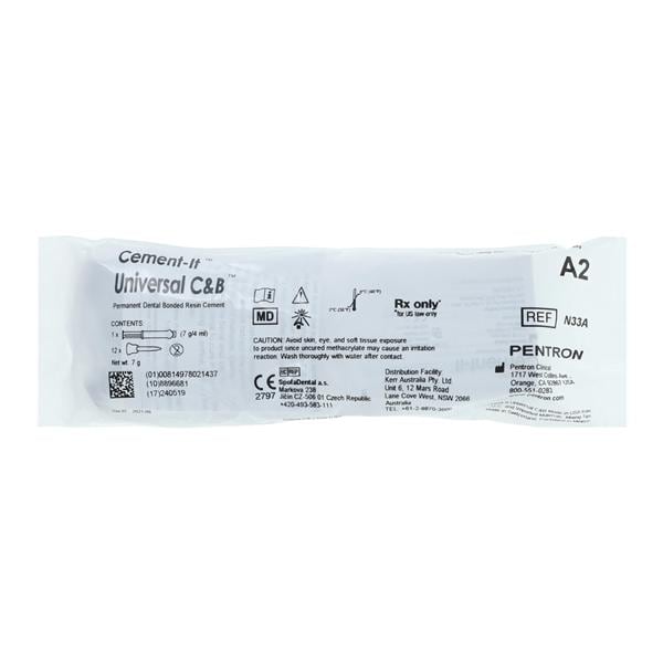 Cement-It Universal C&B Cement A2 Syringe Refill 4 mL