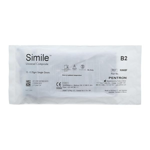 Simile Universal Composite B2 Single Dose Refill 15/Pk