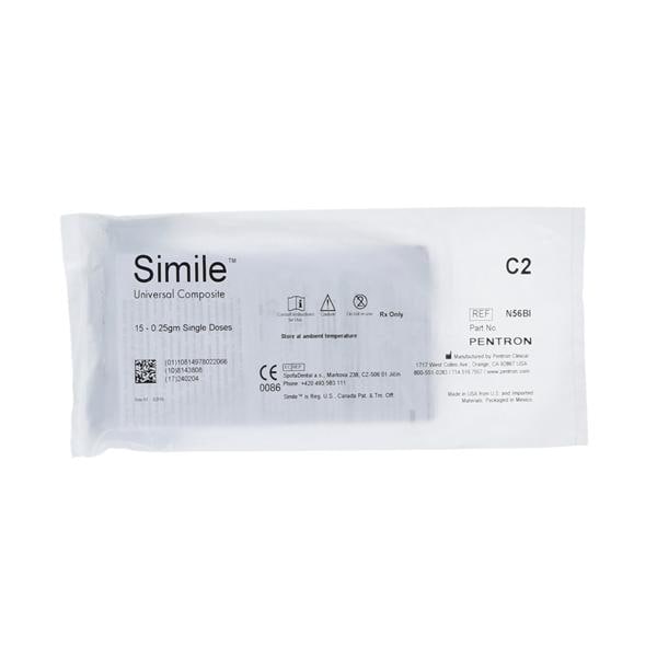 Simile Universal Composite C2 Single Dose Refill 15/Pk