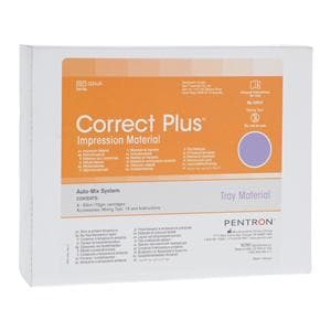 Correct Plus Impression Material Tray Regular Set 50 mL Unflavored Refill 4/Pk
