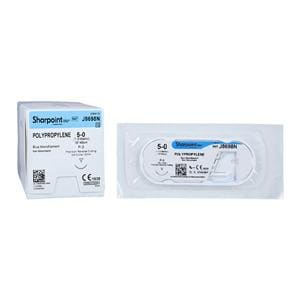 Suture 5-0 18" Polypropylene Monofilament P-3 Blue 12/Bx