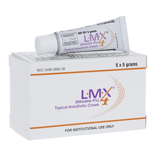 LMX4 Topical Cream 4% 5gm Tube 5/Pk