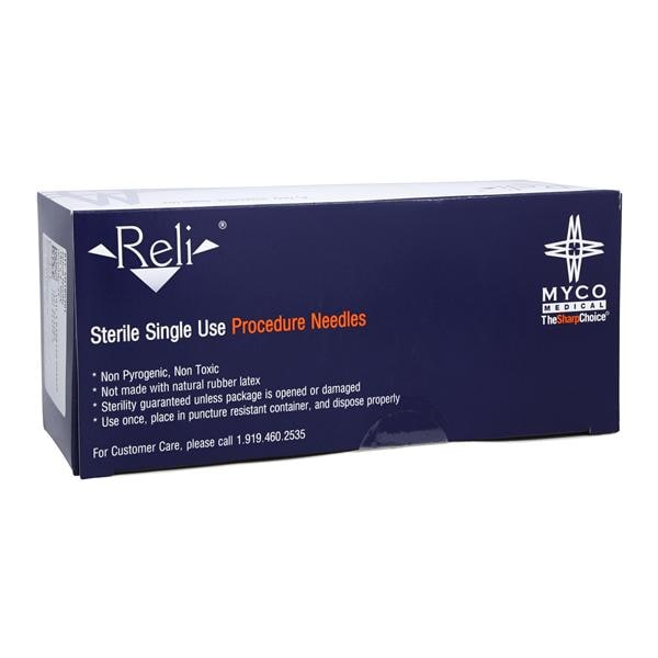 Reli Quincke Spinal Needle 22g 1-1/2"