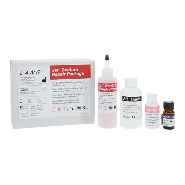 Jet Repair Acrylic Cold/Self Cure 100Gm/Pk