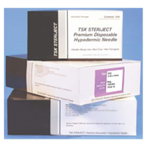 TSK Steriject Hypodermic Needle 31gx13mm _ 100/Bx, 60 BX/CA