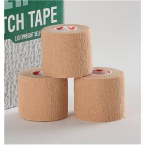 Eco-Flex Stretch Tape Elastic 2"x6yd Beige 24Rl/Ca