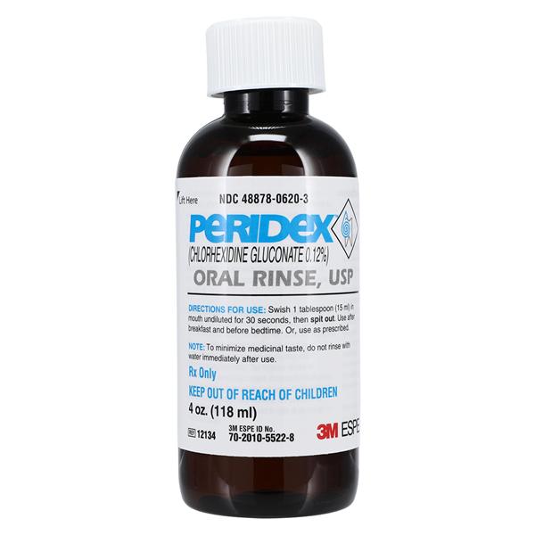 3M™ Peridex™ Oral Rinse 4 oz Herbal Mint 4oz/Bt