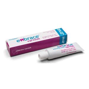 Embrace Fluoride Varnish Tube 5% NaF 12 mL Bubblegum Ea