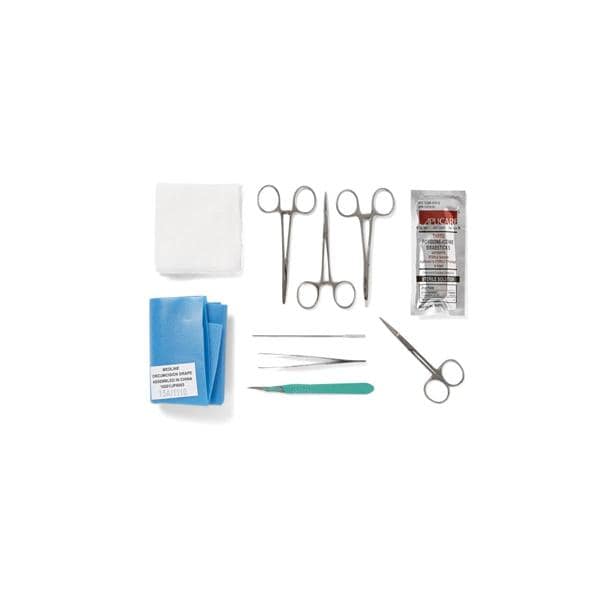 Comfort Loop Circumcision Tray 5 Gauze/Scissors