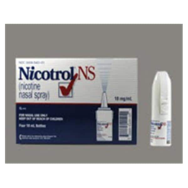 Nicotrol NS Nasal Spray 10mg/mL Bottle 10mL 4/Pk