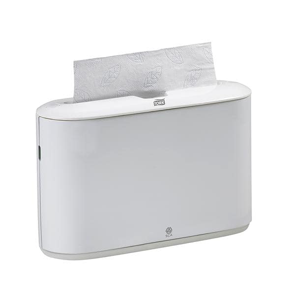 Multifold Towel Dispenser White Plastic Ea
