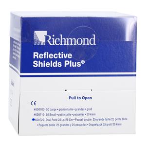 Reflective Shield Plus Absorbent Pad White Assorted 50/Bx