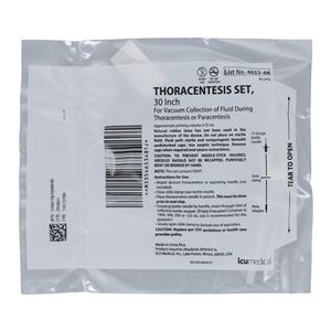 Set Thoracentesis Portex 30" Sterile 48/Ca