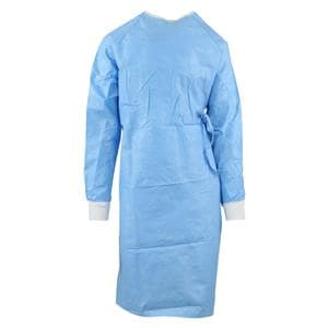 Ultra Surgical Gown AAMI Level 3 SMS Standard / Small Blue / Yellow 34/Ca